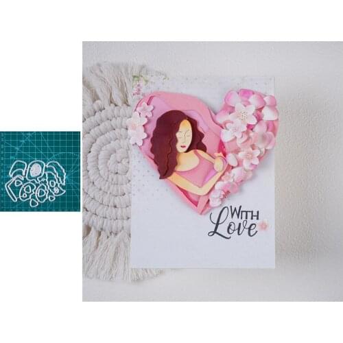 InLoveArts Mom Baby Metal Cutting Dies Stencil Scrapbooking For Making Cards DIY Album Paper Embossing Crafts New 2021 Die Cuts