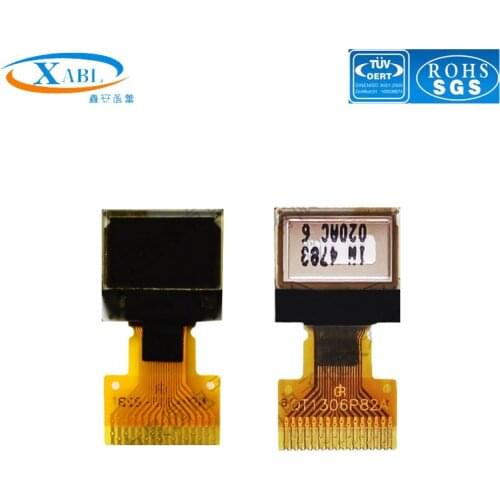 XABL 0.42 Inch OLED Module Resolution 70*40 OLED Display Module SSD1306 SPI 7Pin IIC 4Pin Factory Outlet Custom Size
