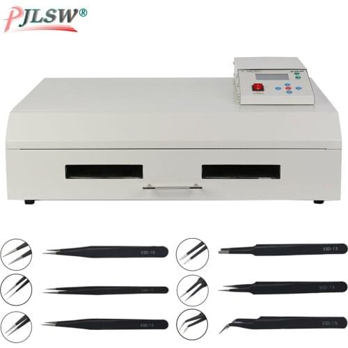 PUHUI T962C Infrared IC Heater Soldering Station BGA SMD SMT Rework Station T962C Reflow Wave Oven Machine Infrared Heater 2500W