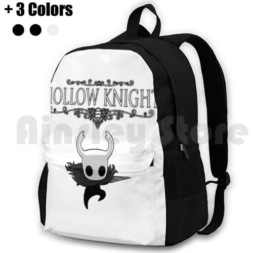 Hollow Knight Outdoor Hiking Backpack Waterproof Camping Travel Hollow Knight Hollow Knight Hornet White King Hallownest