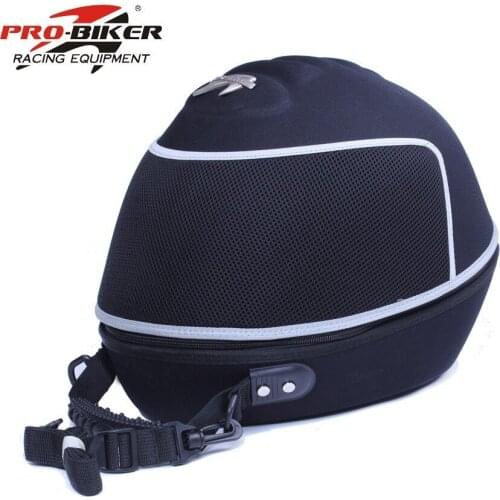 Motorcycle Helmet Bag Moto Trunk Motorbike Travel Multifunction Tool Tail Package Handbag Back Luggage Carrier Case