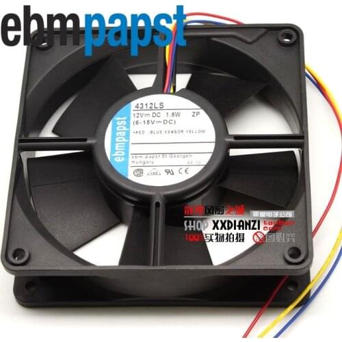 SZYTF New TY-P4312LS 12032 120mm 12V 1.5W double ball bearing 3-wire radiator cooling fan speed 120*120*32mm