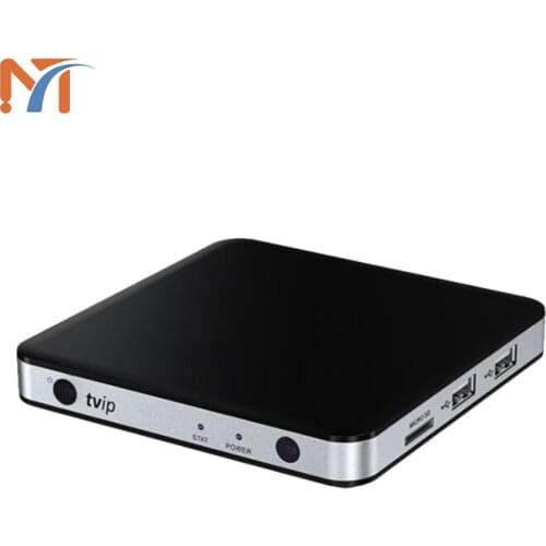 Tvip 605 4k smart tv box Dual Wifi Iptv 4k Hd Android 7.1Multi-media Streamer Tv Box