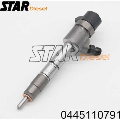 High Precise Fuel Injectors 0445110791 Auto Engine Injector 0 445 110 791 Common Rail Fuel Injection 0445 110 791