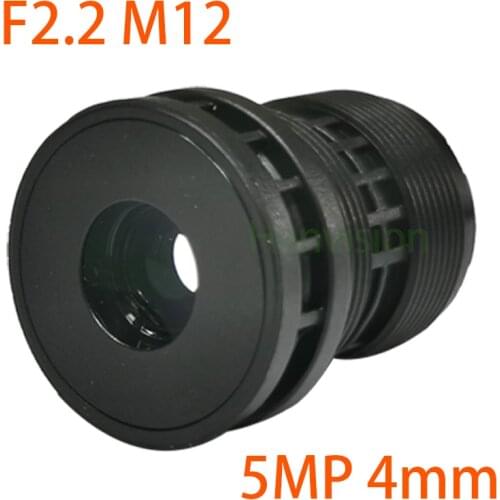 YT 5million surveillance camera lens 4mm M12 lens CCTV Accessories wide angle