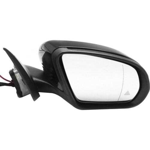 Blind Spot for Mercedes Benz W205 C300 C260 C250 C200 C180 2014-2020 Rear View Mirror Assembly Black