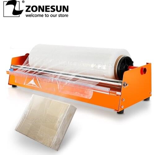 ZONESUN Film Package Machinery Dispenser Tools Pallet Packing Equipment Manual Stretch Film Wrapping Machine