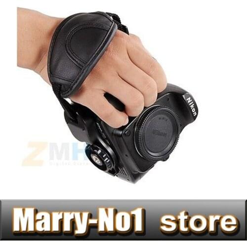 10pcs Leather Wrist Hand Grip Strap for Rebel T5i T4i T3i T3 T2i XSi D80 D50 D7000 D3100 DS DSLR Pentax Minolta