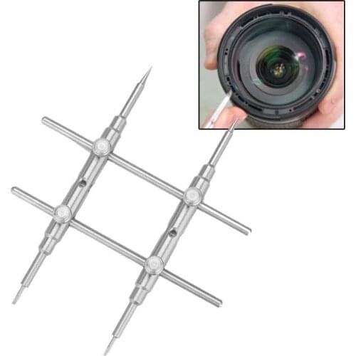 25-130MM Curved Tips Camera Lens Spanner Wrench Repair Opening Tool for DSLR Kit Y3ND