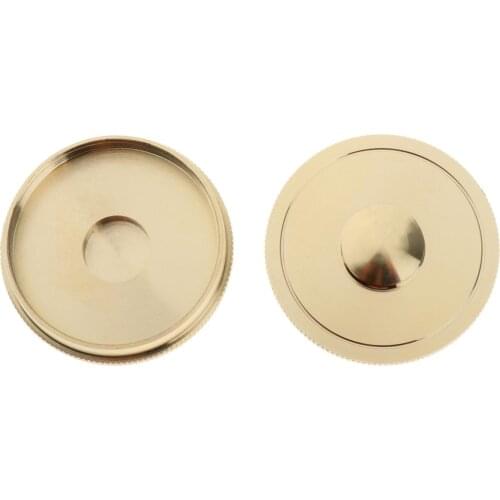 4 Pieces French Horn Bass Cylinder Lower Cover Caps French Horn DIY Accs