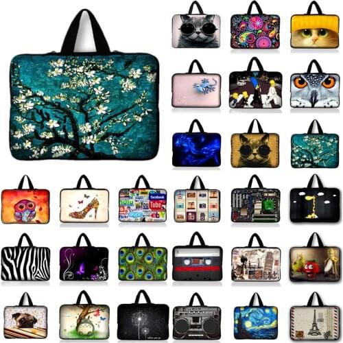Customized Laptop Sleeve bag Notebook Tablet Case For Asus Acer Dell HP 9.7'' 11.6 13 13.3 14 15.4 15.6 17.3 17.4 inch #S