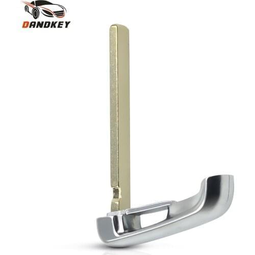 Dandkey Replacement Remote Smart Insert Emergency Spare Key Blade For BMW X5 X6 F Series 2014 Car Key Fob Blank Uncut Blade