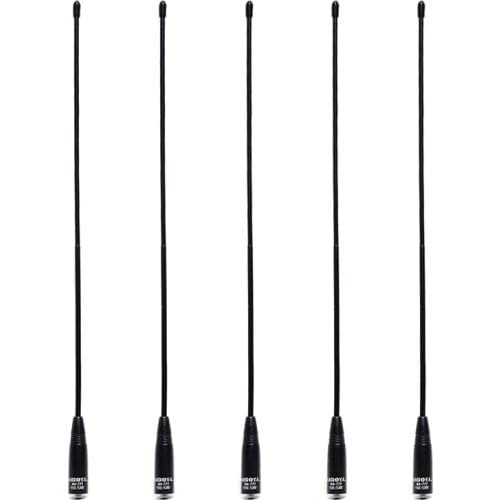 5PCS NAGOYA NA-771 SMA-Female 144/430MHz Dual Band Antenna for Walkie Talkie Baofeng UV-5R UV-82 BF-888S BF-320 2 Way Radio