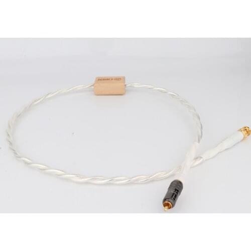 Hifi Nordost Odin Silver Plated Digital Coaxial Audio Cable With RCA To BNC Connectors Plug