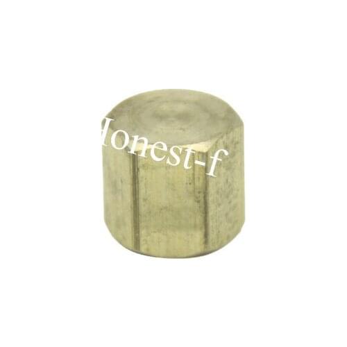 Brass BSP Pipe Cap Fittings 1/8" Female BSPP Air Fuel Boat