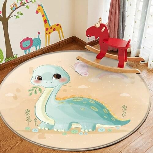 Fashion Children Carpet Non-Slip Cute Cartoon Tortoise Picture Children Flannel Carpet Baby Hand Print Carpet Baby Play Mat