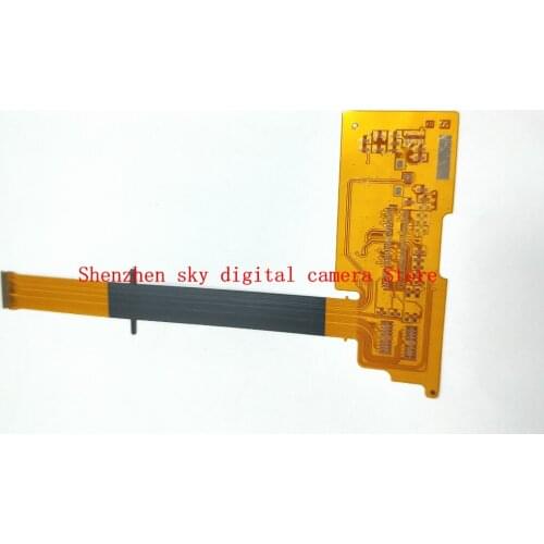 NEW Shaft Rotating LCD Flex Cable For Nikon D750 Digital Camera Repair Part NO Socket