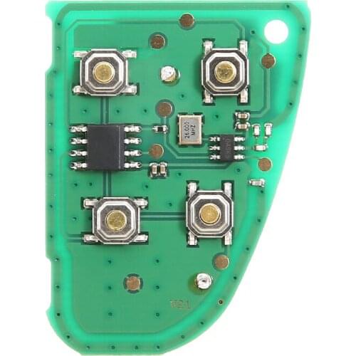 1pcs 433MHz 4 Buttons Remote Key Circuit Electronic Board Replace Key Circuit Board Fit For Land Rover X TYPE XJ XJR