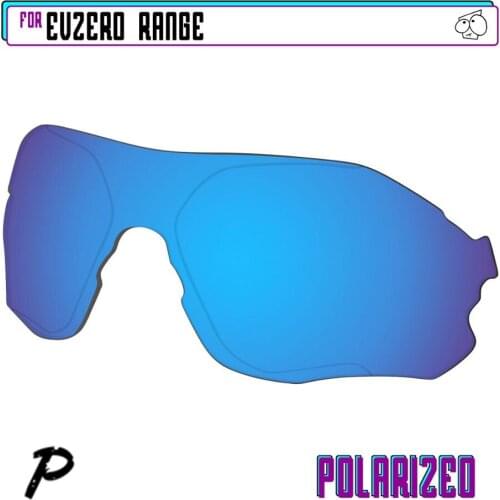 EZReplace Polarized Replacement Lenses for - Oakley EVZero Range Sunglasses - Blue P