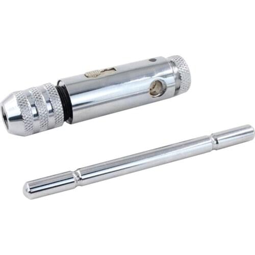 Adjustable Tap Wrench for Ratcheting Hand, Reversing Wrench for Tapping Hand, Manual Twister Tapping Accessories T Type