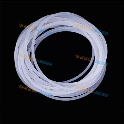 ROHS FDA certificated cross section 3.1mm white color food grade silicone O ring non-toxic white silicoen O ring