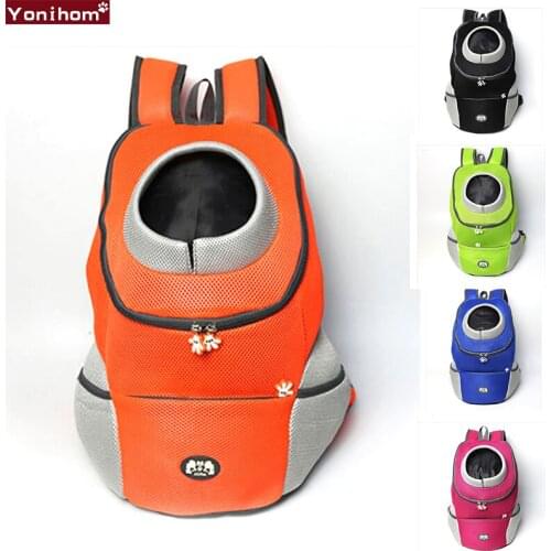 Pet Dog Carrier Travel Breathable Fashion Dogs Bags Backpack Carrying Shoulder Dog Carrier Backpack for Small Puppy Handle Bags