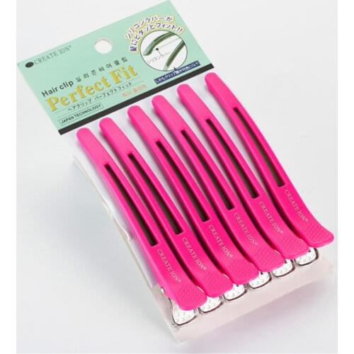 6Pcs Professional Salon Crocodile Hair Clip Hair Clip Styling Accessories Crocodile Hair Clip Rubber Hair Clip Hair Styling Tool