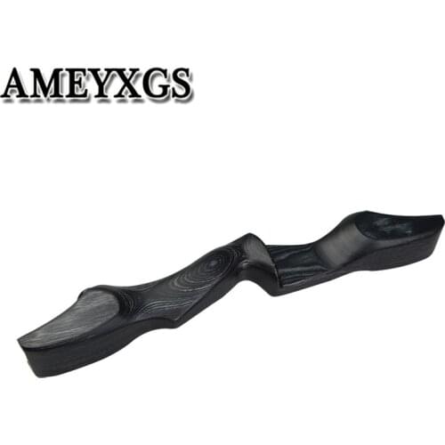 17" ILF Wooden Handle Archery Riser Bow Riser TakeDown Recurve Longbow Right Hand Recurve Riser For Hunting Shooting Accessories