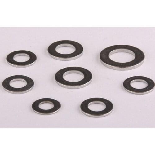 50PCS 304 Stainless Steel To Increase The Flat Pad Shims To Increase The Level to Increase The Flat Gasket M3*12*1