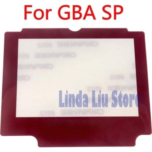 6pcs/lot for GameBoy Advance SP Plastic protection panel red black Screen Lens Protector For GBA SP Brand New