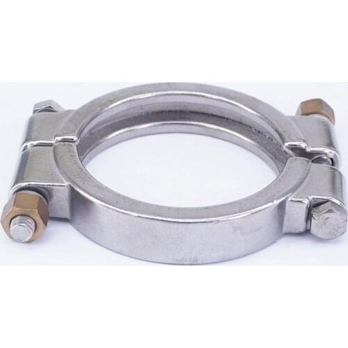 91mm O/D Ferrule 304 Stainless Steel Sanitary Tri Clamp Clover 13MHP