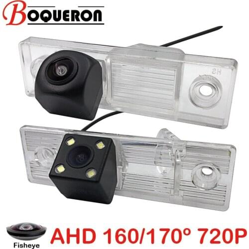 Fisheye 170 Degree 1280x720P AHD Car Vehicle Rear View Reverse Camera For Daewoo Winstorm Lacetti Nubira Magnus Evanda Tosca