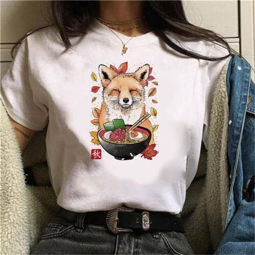 Anime Okami Amaterasu T-shirts Graphic Tee Harajuku Tee Shirt Anime T-shirt Summer Kawaii Clothing Tops Vintage Women Clothes