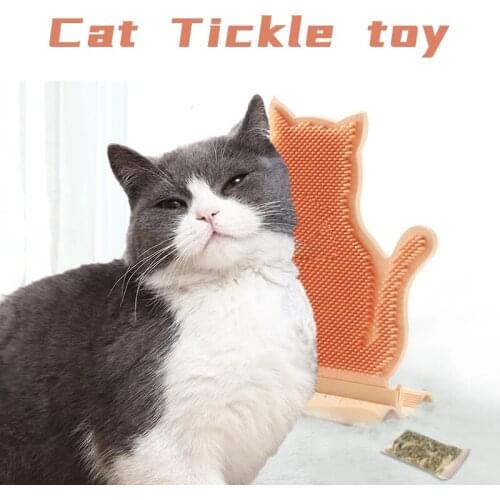 Catnip Toy Can Be Used To Remove Hair and Relieve Itching for Fixing The Door Seam To Facilitate Tickle Massage Brush Pet Toy