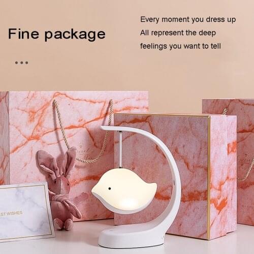 Flying Bird Bluetooth Speaker Small Night Light Sound Bedroom Table Lamp Boy Friend Birthday Gift Personalized Creative Lighting
