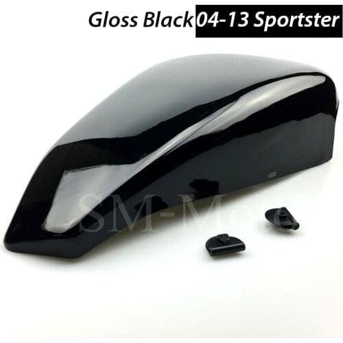 Metal Gloss Black Battery cover Left Side Cover For harley Sportster XL 883 1200 2004 2005 2006 2007 2008 2009 2010 2011-2013