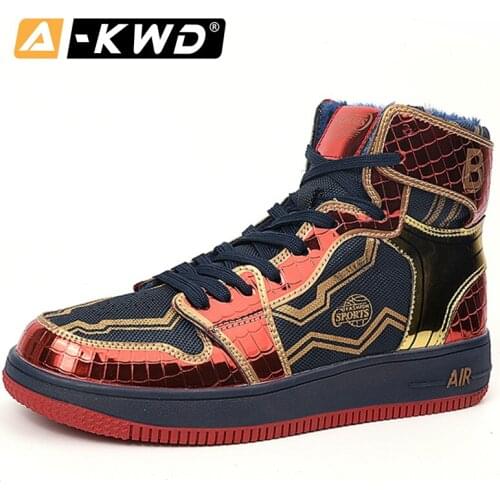 2020 Winter Brand Fur Snow Boots Mens Casual Shoes Fashion High Top Unisex Ankle Boots Men Botte Homme Waterproof Shoes Size 45