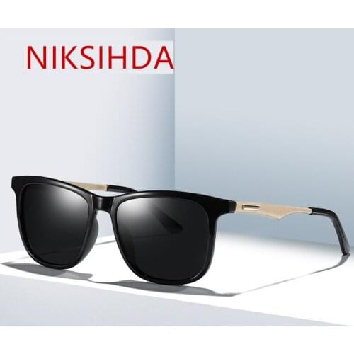 NIKSIHDA 2019 New Classic Polarizing Sunglasses for Men and Women Driving Sunglasses in Europe and America UV400