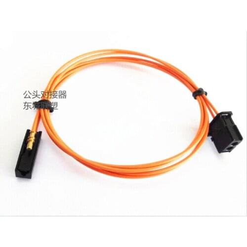 New Original MOST Fiber Optic Cable Female & Break Cable Connector For Au-di BMNW Benz etc. 100cm