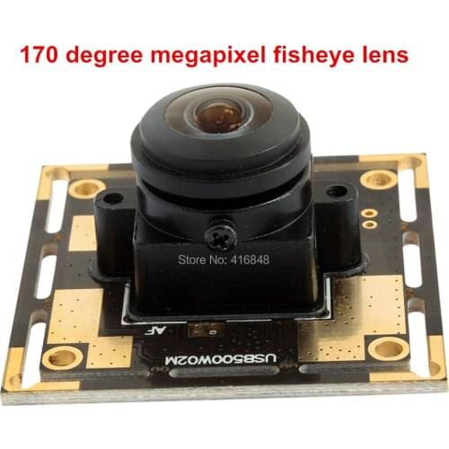 170 degree fisheye lens 5MP 2592X1944 high definition usb OV5640 camera module wide angle for atm machines
