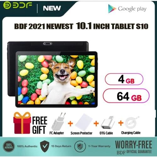 10.1 Inch Android 7.0 3G Phone Call Dual SIM Card GPS Tablet PC Google Play tab WiFi IPS 10 Inch Kids Phablets Bluetooth OTG tab