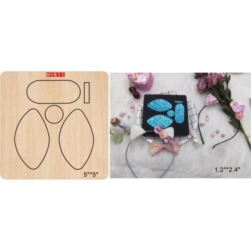 Cat ear decoration cutting dies 2019 new die cut &wooden dies Suitable for common die cutting machines on the market