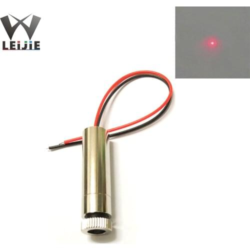 Adjustable Focusable 650nm 250mW High Power 12*45mm 3V-4.5V Red DOT Laser Module Industrial 12mm LED LD Module
