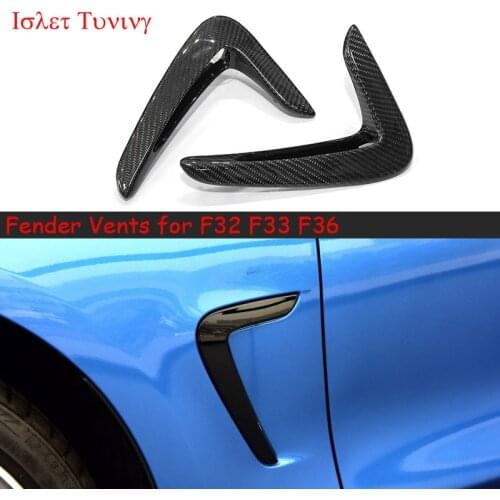 Dry Carbon Fender Trims for BMW 4 Serie F32 F33 F36 Replacement Fender 420i 430i 2014 2015 2016