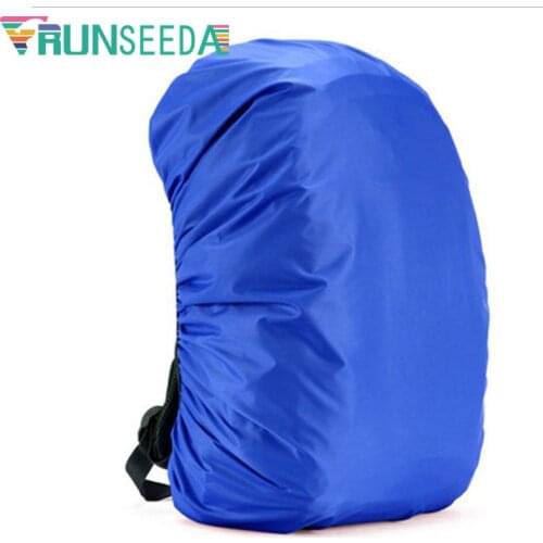 Runseeda 35L Outdoor Sports Camping And Hiking Waterproof Nylon Bag Cover Climbing Backpack Raincover Travel Bag Rain Dust Cover