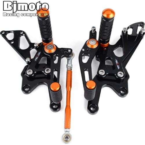 Rearsets For SuperDuke 1290 R Super-Duke 1290 GT 2014 2015 2016 2017 2018 2019 Footrest Shift Lever Brake Pedal Foot Pegs Rear
