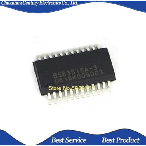 2 pcs/lot BS83B16A-3 SSOP24 Original and New In Stock