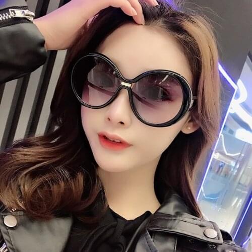 2020 Fashion Large Frame Sunglasses Men Women Brand Designer Retro Round Colorful Sun Glasses Vintage Male Female Goggles UV400