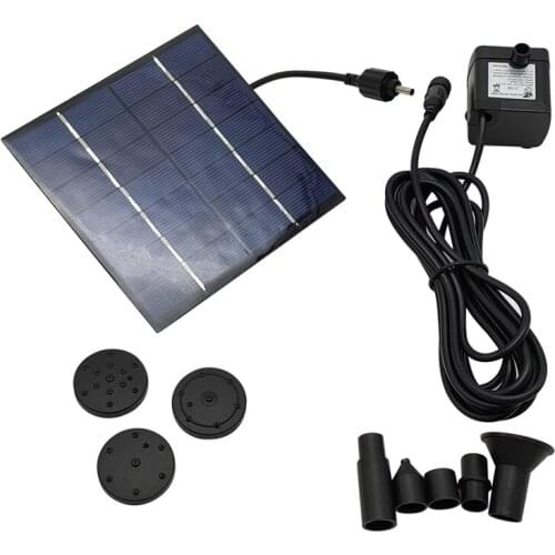 7V 1.4W 200L/H DC Brushless Motor Water Pump Rockery Fountain Garden Use Aquarium Submersible Solar Pumps