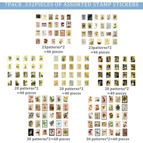 Aesth 45pcs/pack Ins Style Travel City Vintage Sticker Creative Journaling Book LOMO Cards Stationery Notepad Sticky Stickers